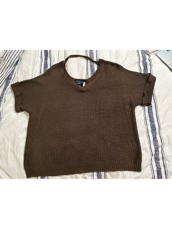 united states sweater Sweaters - United States Sweater Brown V-Neck Sweater XL